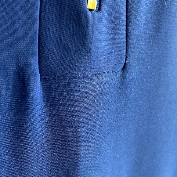 A line MSK cobalt blue dress size large love but too big for me - Picture 4 of 5